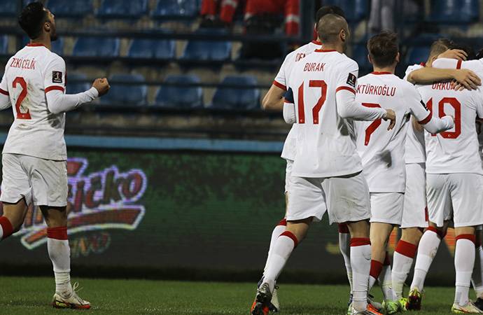 Karadağ’ı deplasmanda deviren Türkiye, play-off biletini aldı