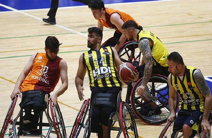 Fenerbahçe Tekerlekli Sandalye Basketbol Takımı, Galatasaray’ı mağlup etti