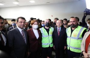 Kılıçdaroğlu, Akşener ve İmamoğlu açılışta bir araya geldi