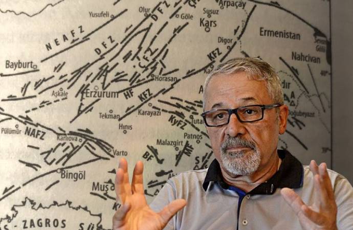 Prof. Naci Görür’den Erzurum depremine ilişkin açıklama