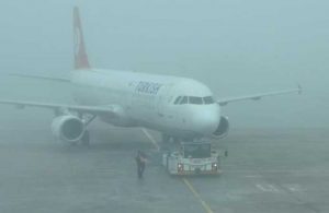 Sabiha Gökçen Havalimanı’nda ulaşıma sis engeli!