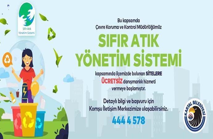 Kartal Belediyesi’nden sitelere sıfık atık yönetimi danışmanlık hizmeti