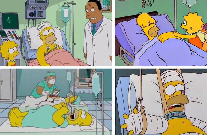 Baba Simpsons’ın hastane masrafları hesaplandı