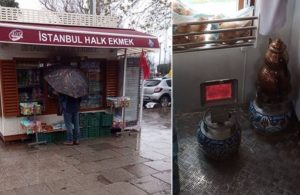 AKP Halk Ekmek büfelerini elektriksiz bıraktı! ‘Piknik tüpüyle ısınıyorum’