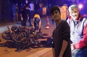 Kafa kafaya çarpışan motosiklet sürücüleri hayatını kaybetti