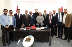 Büyükşehir belediye başkanlarından Gençosman Killik’e hayırlı olsun ziyareti