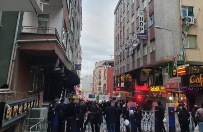 HDP İlçe binasında yapılan saldırı soruşturmasına gizlilik kararı getirildi
