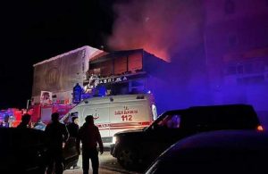 Artvin’de kafeteryada yangın: 8 yaralı