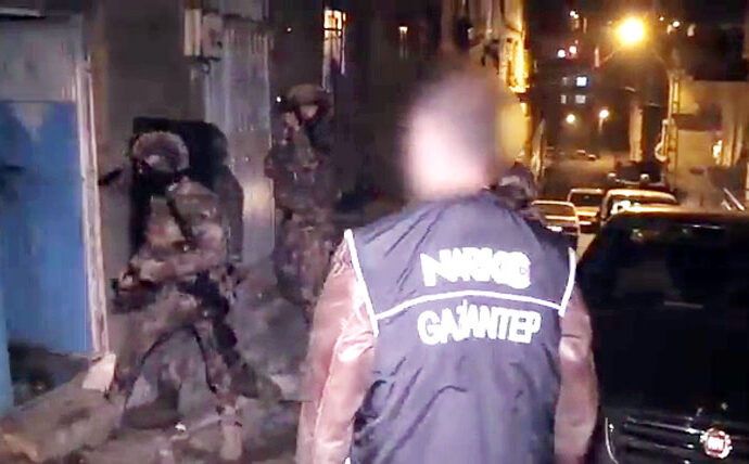 Gaziantep’teki büyük uyuşturucu operasyonu! 39 tutuklama