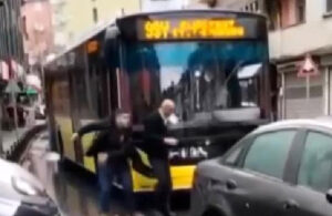 Eyüpsultan’da silah doğrulttuğu İETT otobüs şoförüne saldırdı