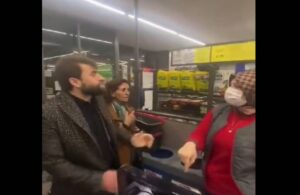 Maske karşıtı erkek, kasiyer kadına çıkıştı: Ara polisi ara