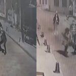 Beyoğlu’nda kadına şiddet! Kafasında şişe kırdı