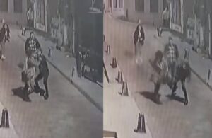 Beyoğlu’nda kadına şiddet! Kafasında şişe kırdı