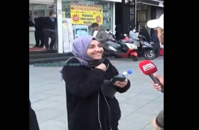AKP’li genç kadının zamlar hakkında verdiği cevaplar pes dedirtti!