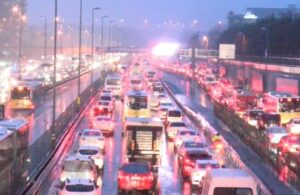İstanbul’da trafik yoğunluğu yüzde 90’a ulaştı!