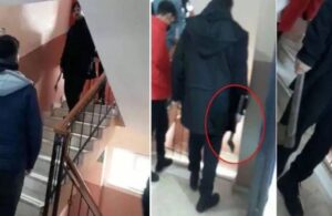 Baltayla okul basan veli tekrar gözaltına alındı