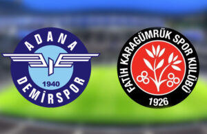 Adana Demirspor Karagümrük karşısında farklı kazandı