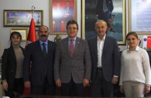 Ege ve Marmara Çevre Belediyeler Birliği’nden Başkan Atabay’a ziyaret
