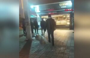 Taksim Meydanı’nda trans bireye saldırdı