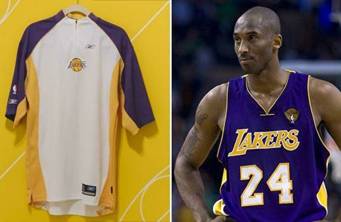 Kobe Bryant’ın ısınma tişörtü açık artırmada 277 bin dolara satıldı