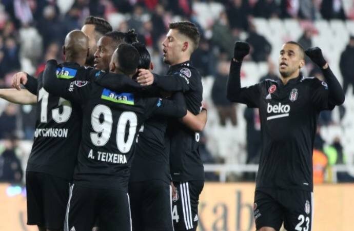 Beşiktaş, Sivas’ta 3 golle güldü