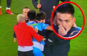 İrfan Can bitiş düdüğüyle Galatasaraylı rakibine saldırdı!