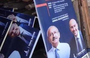 AKP’li belediye Kılıçdaroğlu’nun fotoğraflarını çöpe attı iddiası