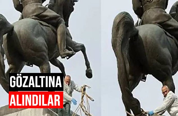Samsun’da Atatürk Anıtı’na saldırı!