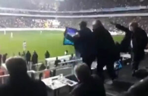 Adana Demirspor Başkanı Murat Sancak Beşiktaş maçında hakeme sinirlenip televizyon parçaladı