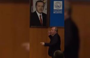 Muharrem İnce’nin Erdoğan’ın fotoğrafına meydan okudu