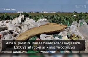 Londra’da GPS takılan çöpler Adana’dan çıktı