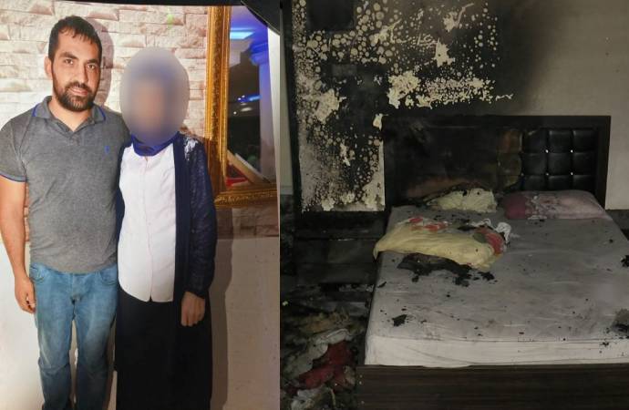 Ailesine saldırıp serbest bırakılmıştı: Bu kez de evi ateşe verdi
