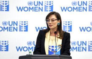 Demet Evgar BM Kadın Birimi’nde İyi Niyet Elçisi seçildi