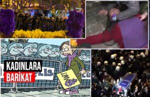 AKP’nin kadın korkusu! Feminist Gece Yürüyüşü’ne polis müdahalesi