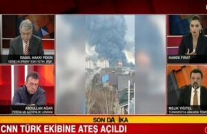 CNN Türk ekibine Ukrayna’da ateş açıldı