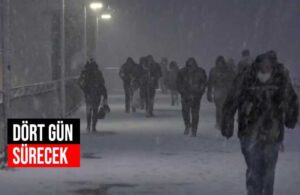 Kar fırtınası başladı! İstanbul’a ‘Turuncu’ uyarı. Uçak seferleri iptal
