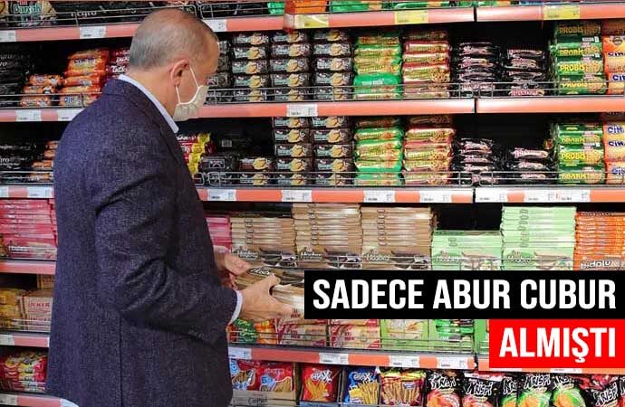 Erdoğan’ın ‘gayet uygun’ dediği markette zamlar yüzde 132’e dayandı!