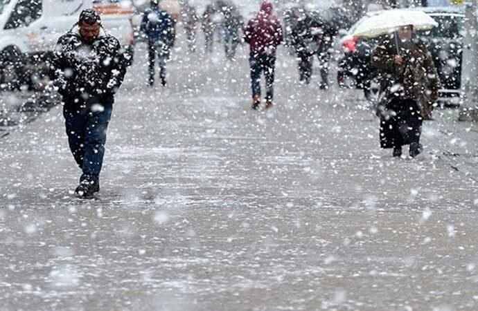 Meteoroloji’den 10 il için kar yağışı uyarısı