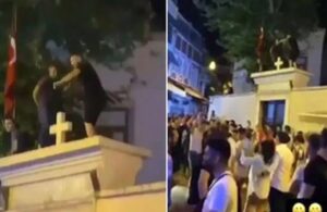 Kadıköy’de kilise kapısı üstünde dans edenler beraat etti