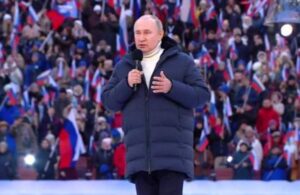 Putin savaşın ardından ilk kez halkın karşısına çıktı