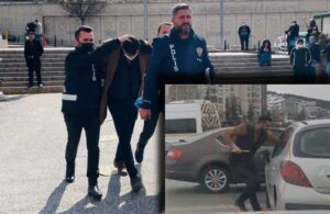 Ankara’da trafikte tartıştığı kişiye çekiçle saldıran kişi tutuklandı!