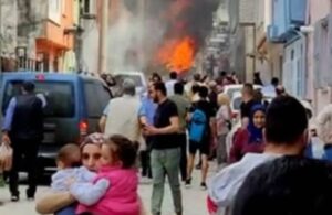 Bursa’da 2 insanın ölümüne yol açan uçak evlerin arasına işte böyle düştü
