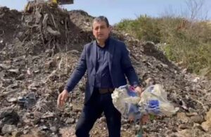 CHP’li vekil Adana’nın yok denilen plastik çöplerini görüntüledi
