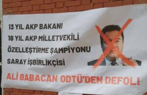 Ali Babacan’dan ‘ODTÜ protestosu’ açıklaması