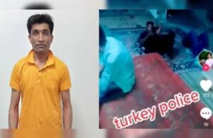Türk polisleriyle alay eden Pakistanlı gözaltına alındı
