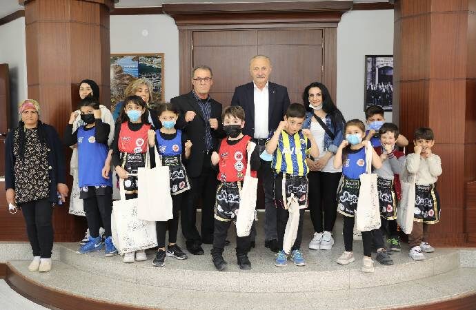 Başkan Atabay: Spora ve sporcuya desteğimiz sürecek