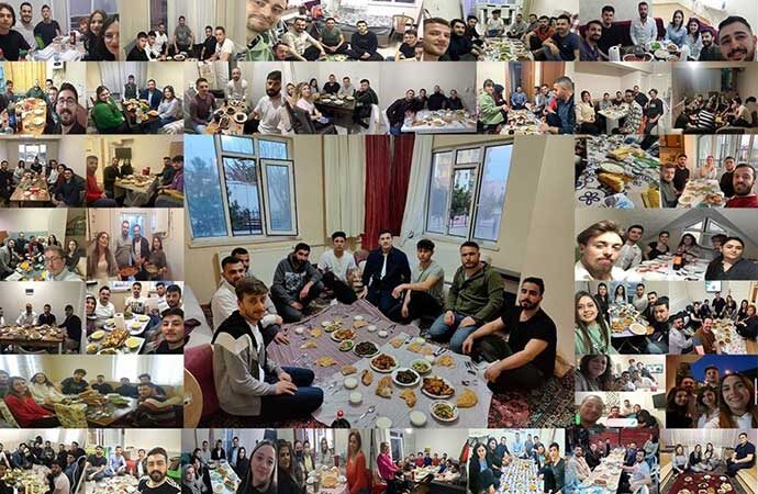 CHP’li gençler 81 ilde öğrenci evlerinde iftara katıldı