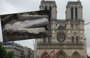 Yangından sonra ortaya çıktı! Notre Dame Katedrali’nde gizemli lahit