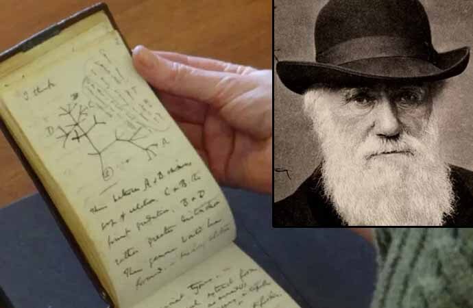 Darwin’in çalınan not defterleri geri bırakıldı!