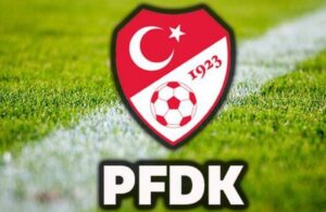 PFDK’den Fenerbahçe ve Beşiktaş’a para cezası